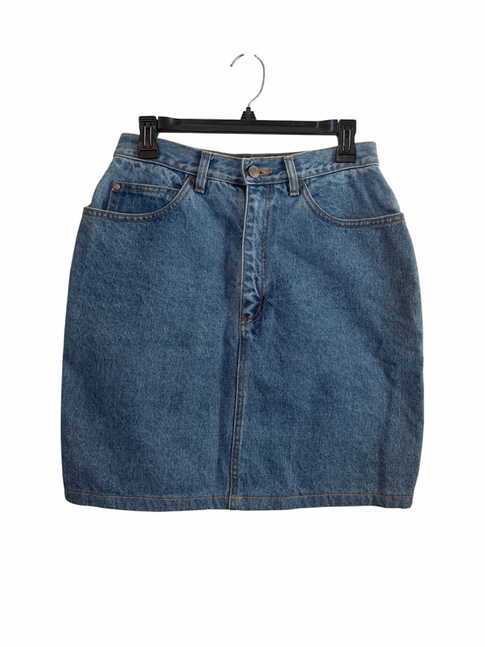 Vintage Gitano 90s High Rise Denim Mini Skirt 100% Cotton 11/12